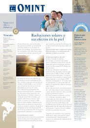 Radiaciones solares y sus efectos en la piel - Omint