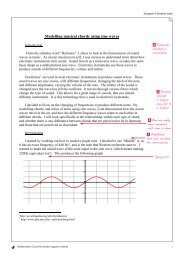 Modelling musical chords using sine waves - debbiebaker