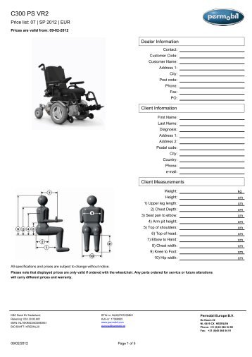 C300 PS VR2 _2012.pdf - Permobil
