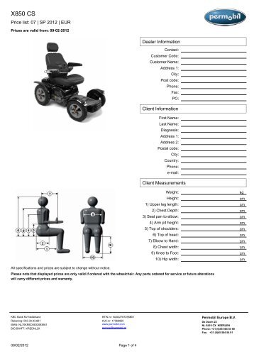 X850 CS _2012.pdf - Permobil