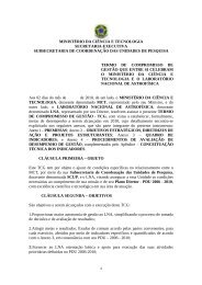 Termo de Compromisso de GestÃ£o - 2010 - LaboratÃ³rio Nacional de ...