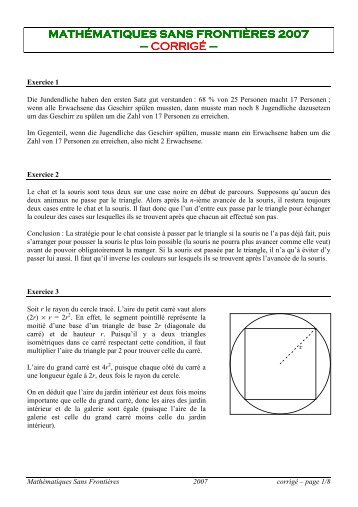 corrigÃ© - CAPES de Maths