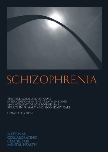 Schizophrenia - National Collaborating Centre for Mental Health