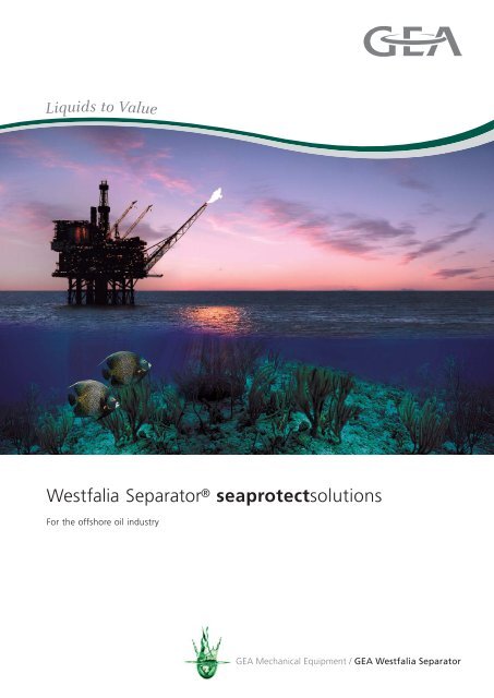 Westfalia SeparatorÂ® seaprotectsolutions - ShipServ