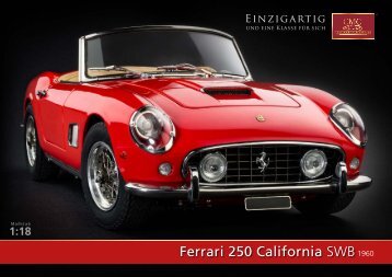 Ferrari 250 California SWB1960 - CMC