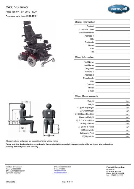 C400 VS junior _2012.pdf - Permobil