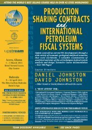 production sharing contracts international petroleum fiscal systems