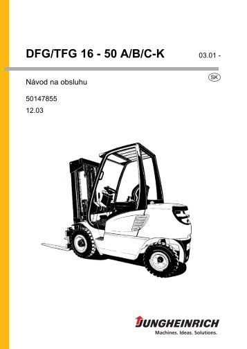 DFG/TFG 16 - 50 A/B/C-K - Jungheinrich