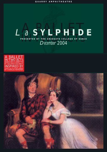 La SYLPHIDE Program (v6) AW.pdf - The Graduate College of Dance