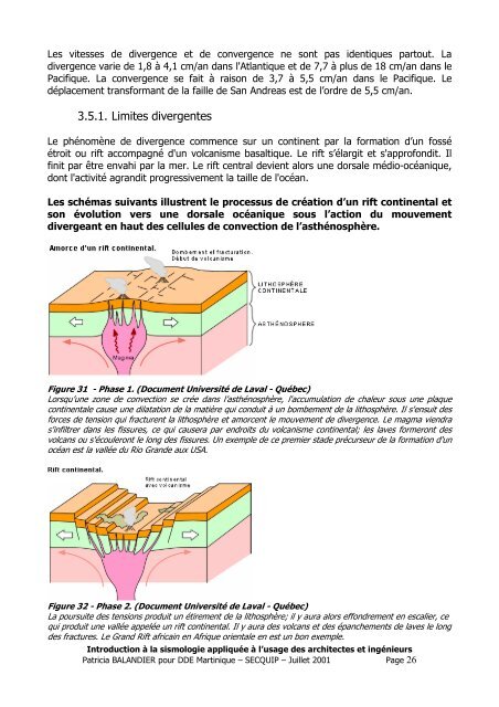 SISMOLOGIE APPLIQUEE - Le Plan SÃ©isme