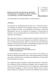 Beteiligung fachfremder Betriebe an - Einfeld, Halfmann, Biernoth