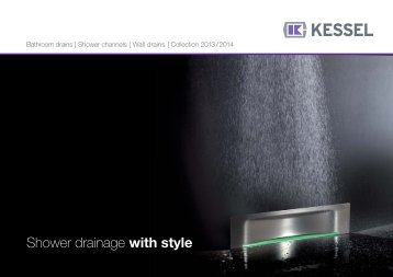 shower channels - KESSEL