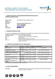 material safety data sheet technowrap ... - PT. Harimau Putih