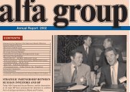 Annual Report 2002 - Alfa Group