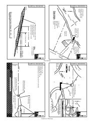 Sample drawings, in plan view and cross-section