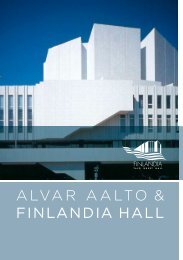 ALVAR AALTO & FinLAnDiA HALL - Finlandia-talo