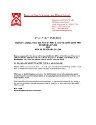Letterhead Template - North Kingstown Government