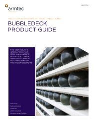 BuBBledecK Product guide - Armtec