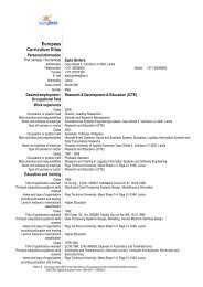 See Prof. E. Ginters CV (pdf) - Sociotechnical Systems Engineering ...
