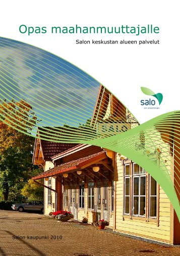 Opas maahanmuuttajalle (SUOMI) - Salon kaupunki