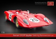 Ferrari 312 P Spyder Sebring Rennversion1969 - CMC