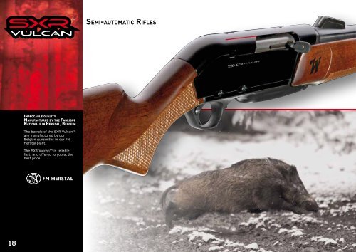 RIFLES AND SHOTGUNS AMMUNITION - Browning International