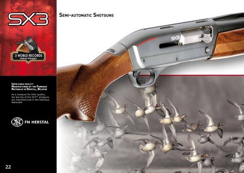 RIFLES AND SHOTGUNS AMMUNITION - Browning International