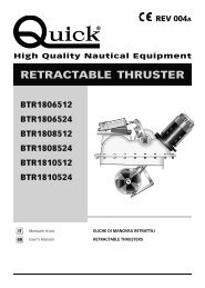 Rev. 004 A BTR 185 - QuickÂ® SpA