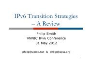 IPv6 Transition Strategies â A Review