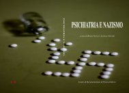 PSICHIATRIA E NAZISMO - Centro documentazione Pistoia