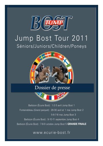 Jump Bost Tour 2011 - Ecurie Bost