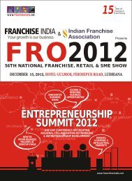 Conference Brochure - Ludhiana - Franchise India