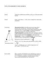 TYÖ 4. PUTOAMISKIIHTYVYYDEN MÄÄRITYS Tehtävä Tehtävänä ...