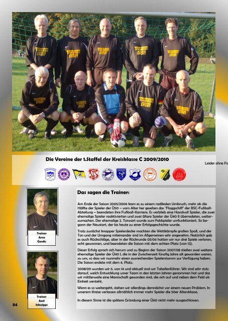 Das Team - Berliner SC