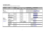 NETZWERK ARBEIT - Betriebsseelsorge Aalen