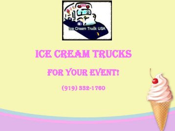 Birthday Ice Cream Truck Durham
