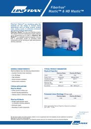 DUnifrax Fibrefrax Mastic.pdf - SIG Technical Insulation