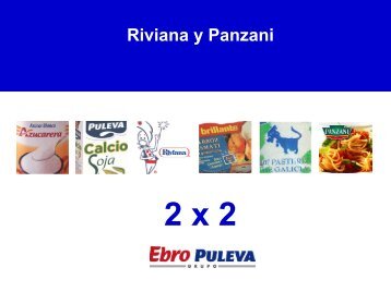 Riviana y Panzani - Ebro Foods