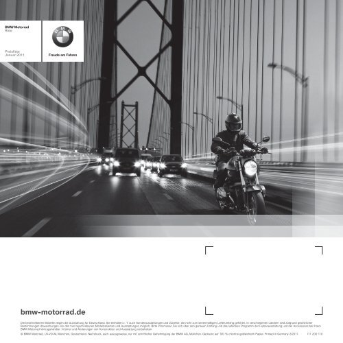 BMW MOTORRAD RIDE.