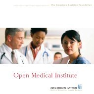 Open Medical Institute - American Austrian Foundation Online