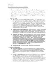 AP US History Mr. M. Pecot Chapter 18: Renewing the Section ...