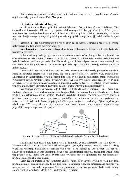 Meteorologijos pagrindai - Hidrologijos ir klimatologijos katedra