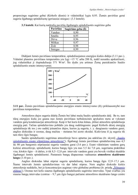 Meteorologijos pagrindai - Hidrologijos ir klimatologijos katedra