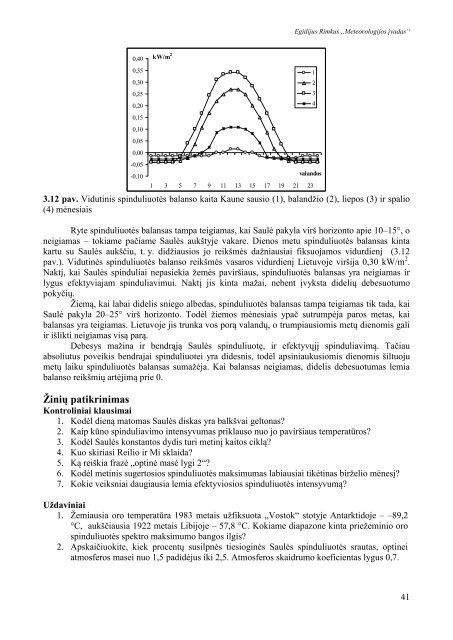 Meteorologijos pagrindai - Hidrologijos ir klimatologijos katedra