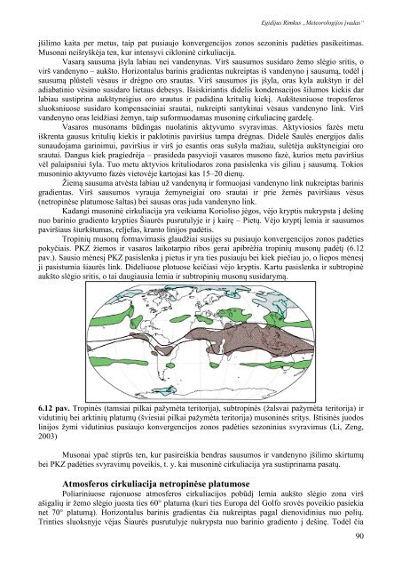 Meteorologijos pagrindai - Hidrologijos ir klimatologijos katedra