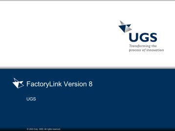 FactoryLink Version 8 - ToolWorx