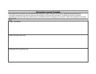 Concussion Journal Template - Parachute