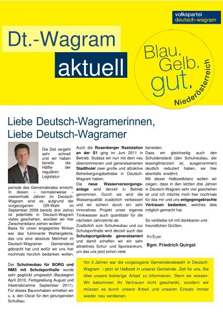 No 10/2012 (pdf laden) - Volkspartei Deutsch-Wagram