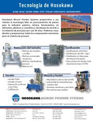 HTech Front Spanish.ai - Hosokawa Micron Powder Systems