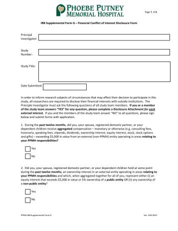 study chair co chair conflict of interest disclosure form calgb conflict of interest form